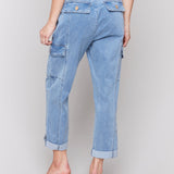 Stretch Tencel Cargo Pants - Charlie B - 690178627163 - Sugar River Shoppe - 
