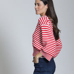 Strip Knit Sweater - APNY - 605258413536 - Sugar River Shoppe - 