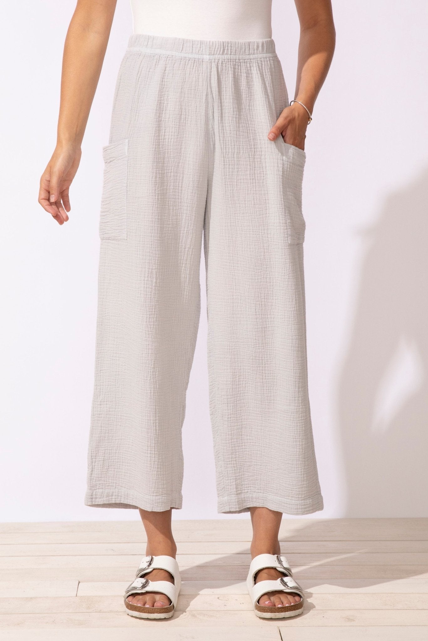 Sunkissed Cotton Gauze Magic Pant - Habitat - 194451658825 - Sugar River Shoppe - 