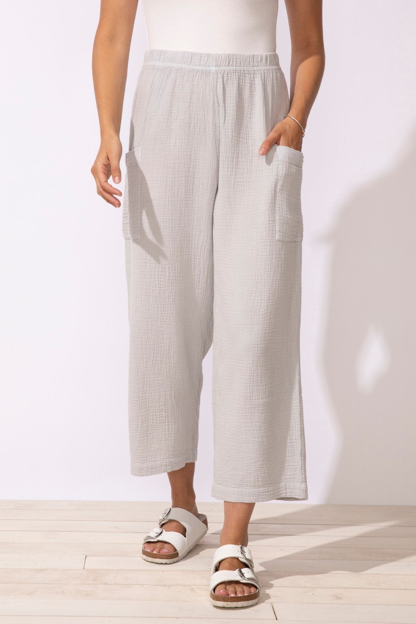 Sunkissed Cotton Gauze Magic Pant - Habitat - 194451658825 - Sugar River Shoppe - 