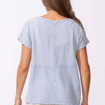 Sunkissed Cotton Gauze V - Neck - Habitat - 194451653240 - Sugar River Shoppe - 