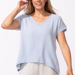 Sunkissed Cotton Gauze V - Neck - Habitat - 194451653240 - Sugar River Shoppe - 