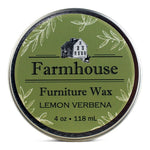 All Natural Furniture Wax: Lemon Verbena - Sugar River Shoppe