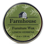 All Natural Furniture Wax: Lemon Verbena - Sugar River Shoppe