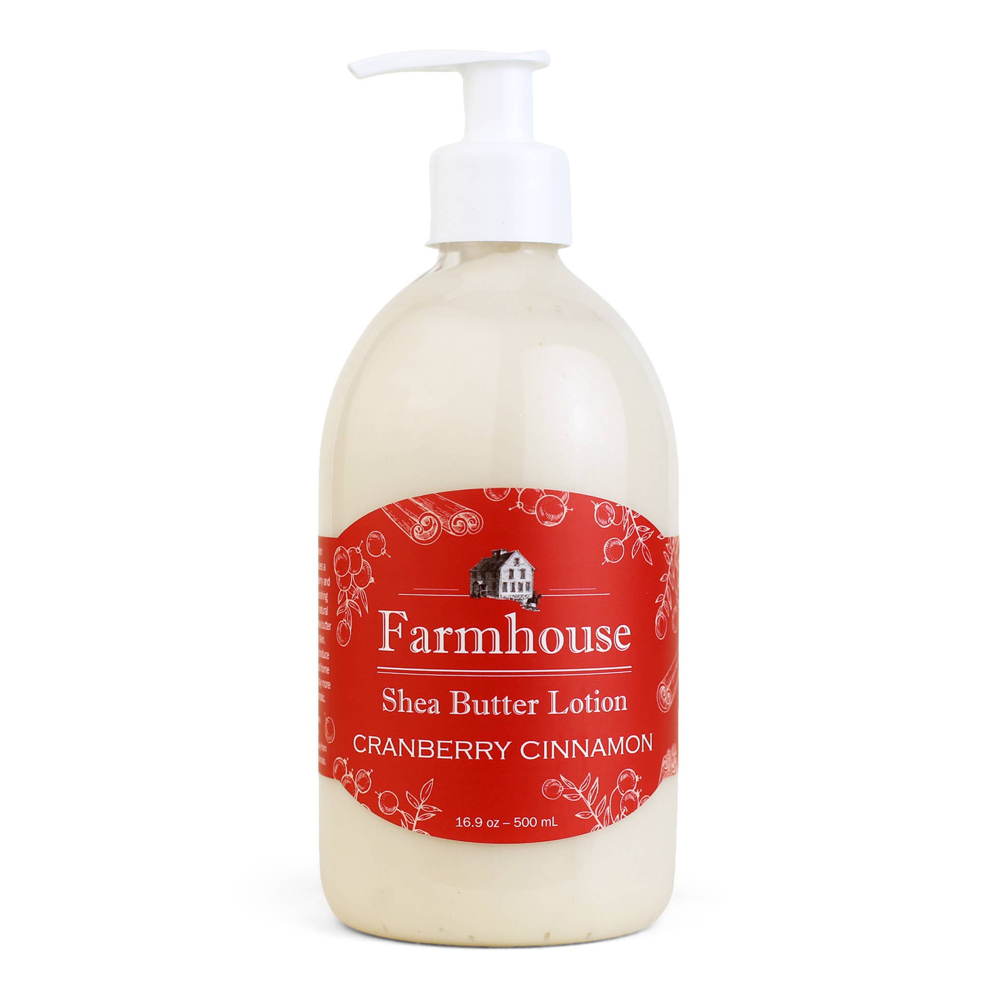 All-Natural Hand Lotion With Shea Butter : Cranberry Cinnamon - Sugar River Shoppe