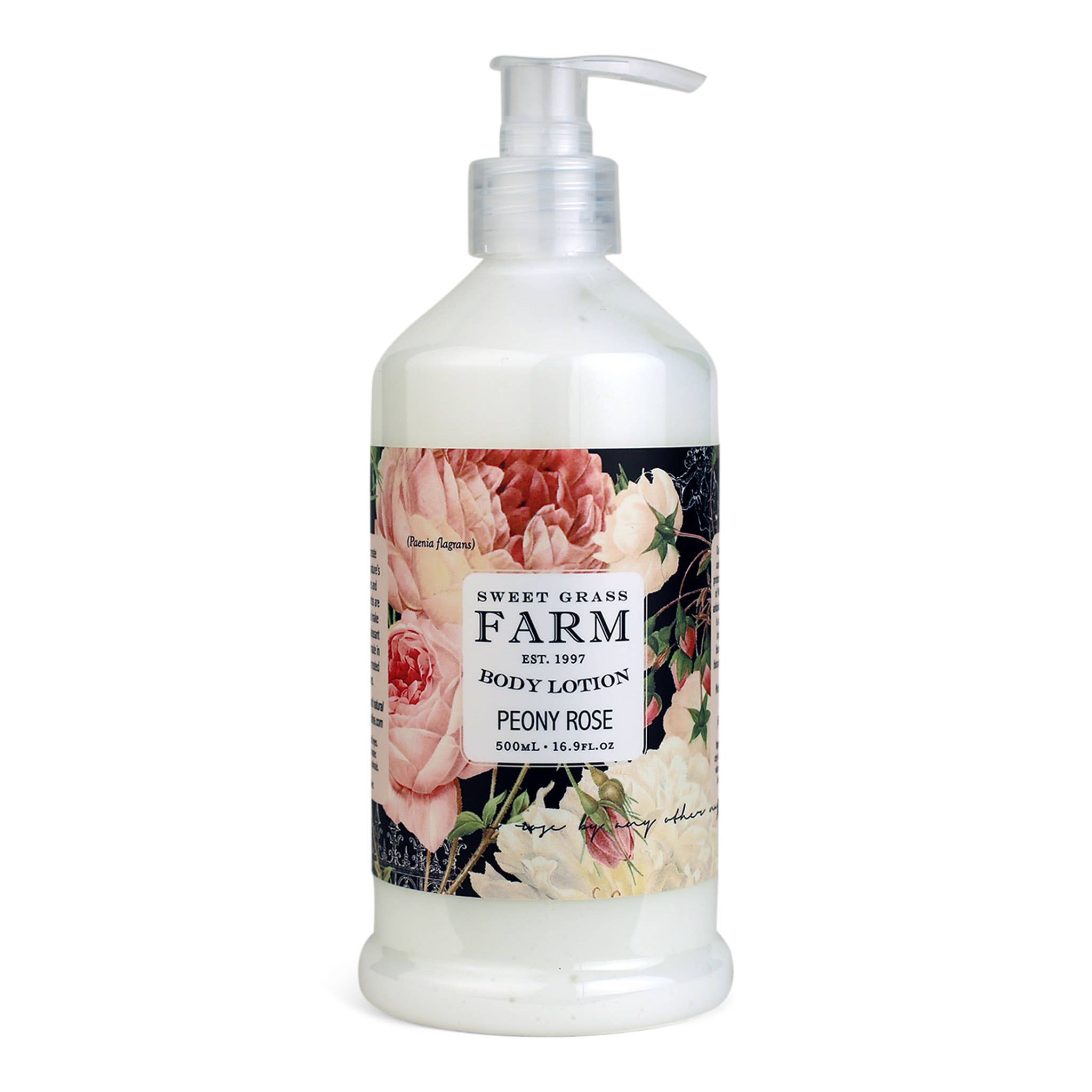 Body Lotion With Wildflower Extracts: Peony Rose - Sugar River Shoppe