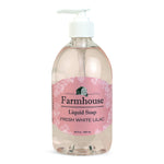Liquid Hand Soap: Fresh White Lilac - Sugar River Shoppe