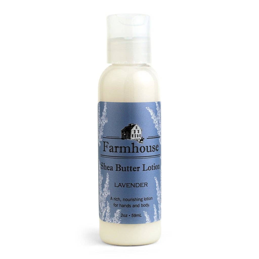 Mini Hand Lotion with Shea Butter: Lavender - Sugar River Shoppe