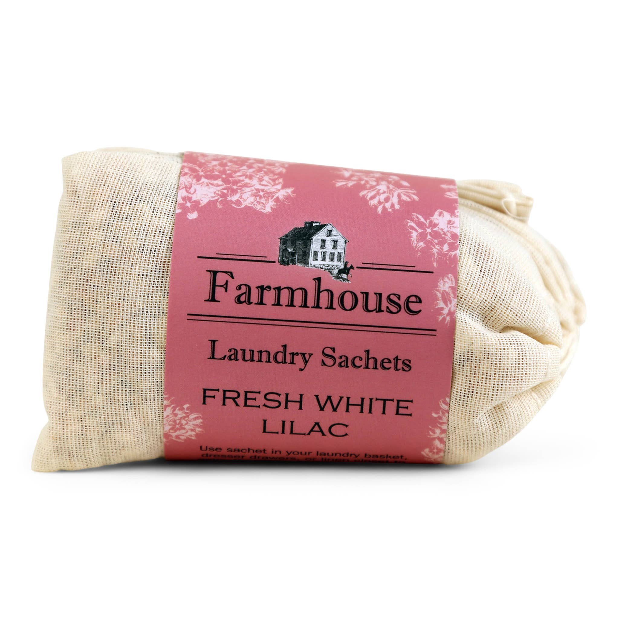 Natural Lightly-Fragranced Sachets: Fresh White Lilac - Sugar River Shoppe