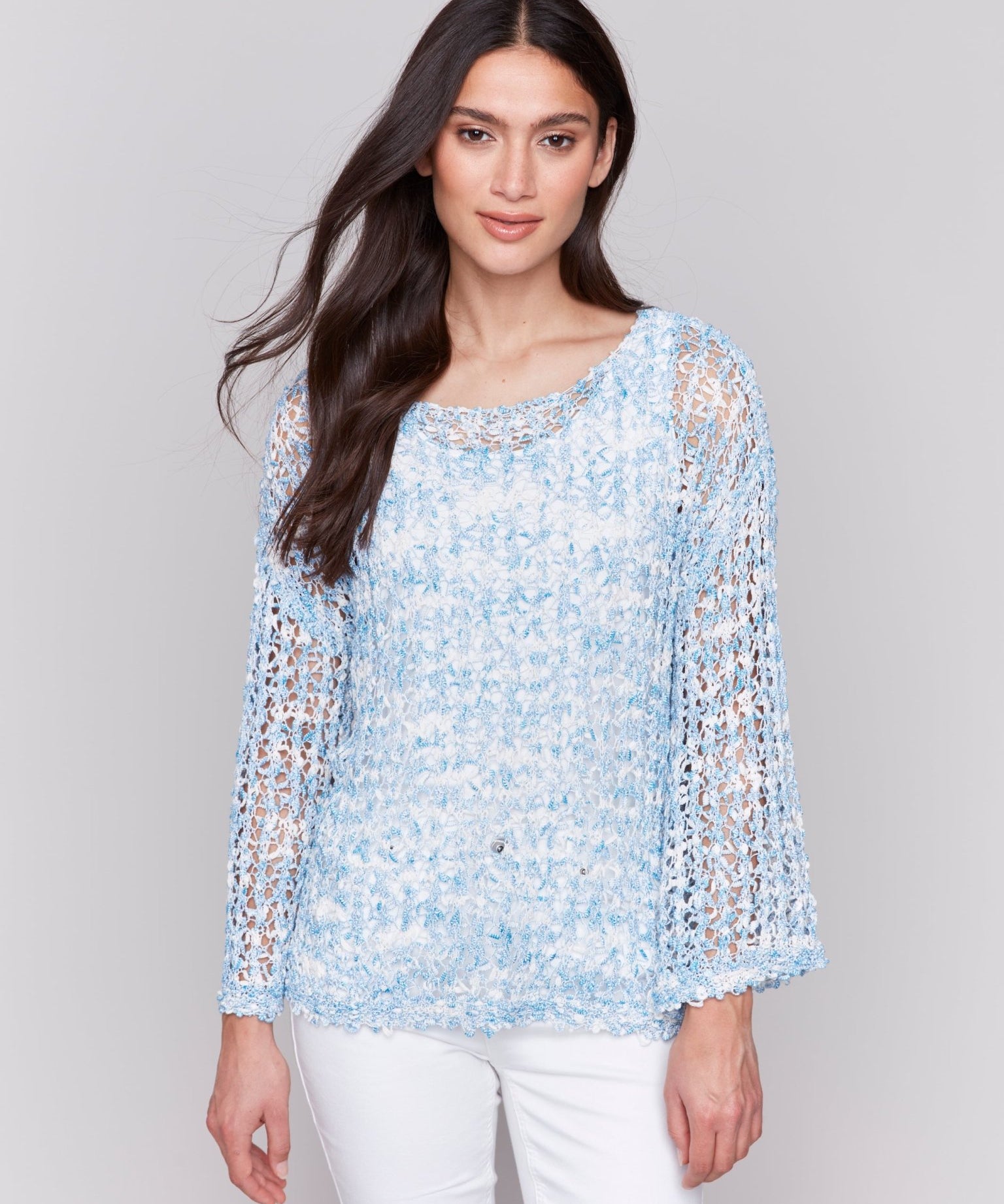 Tape Yarn Sweater - Charlie B - 690178636707 - Sugar River Shoppe - 