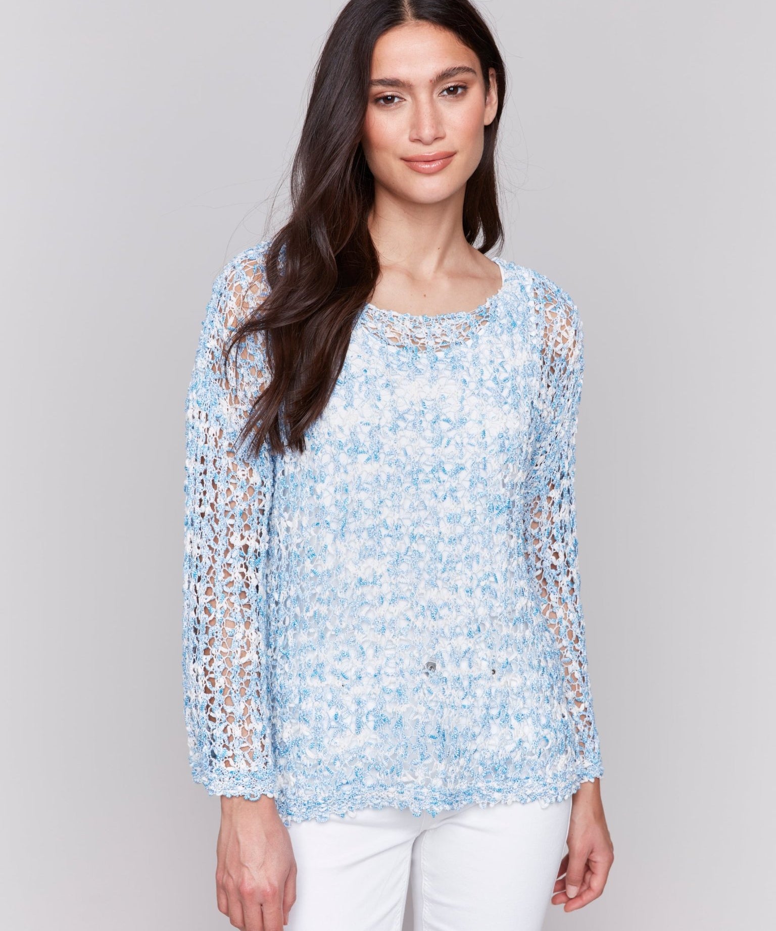 Tape Yarn Sweater - Charlie B - 690178636707 - Sugar River Shoppe - 