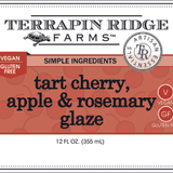 Tart Cherry, Apple & Rosemary Glaze - Terrapin Ridge Farms - 619360090561 - Sugar River Shoppe - 