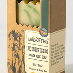 Tea Tree Goat Milk Shampoo & Body Bar - Windrift Hill Goat Milk Skincare - 804551435508 - Sugar River Shoppe - 