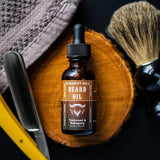 Teakwood & Mahogany | Beard Oil - Windrift Hill Goat Milk Skincare - 804551436611 - Sugar River Shoppe - 
