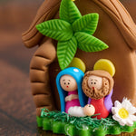 Bread Dough Mini Nativity - Sugar River Shoppe