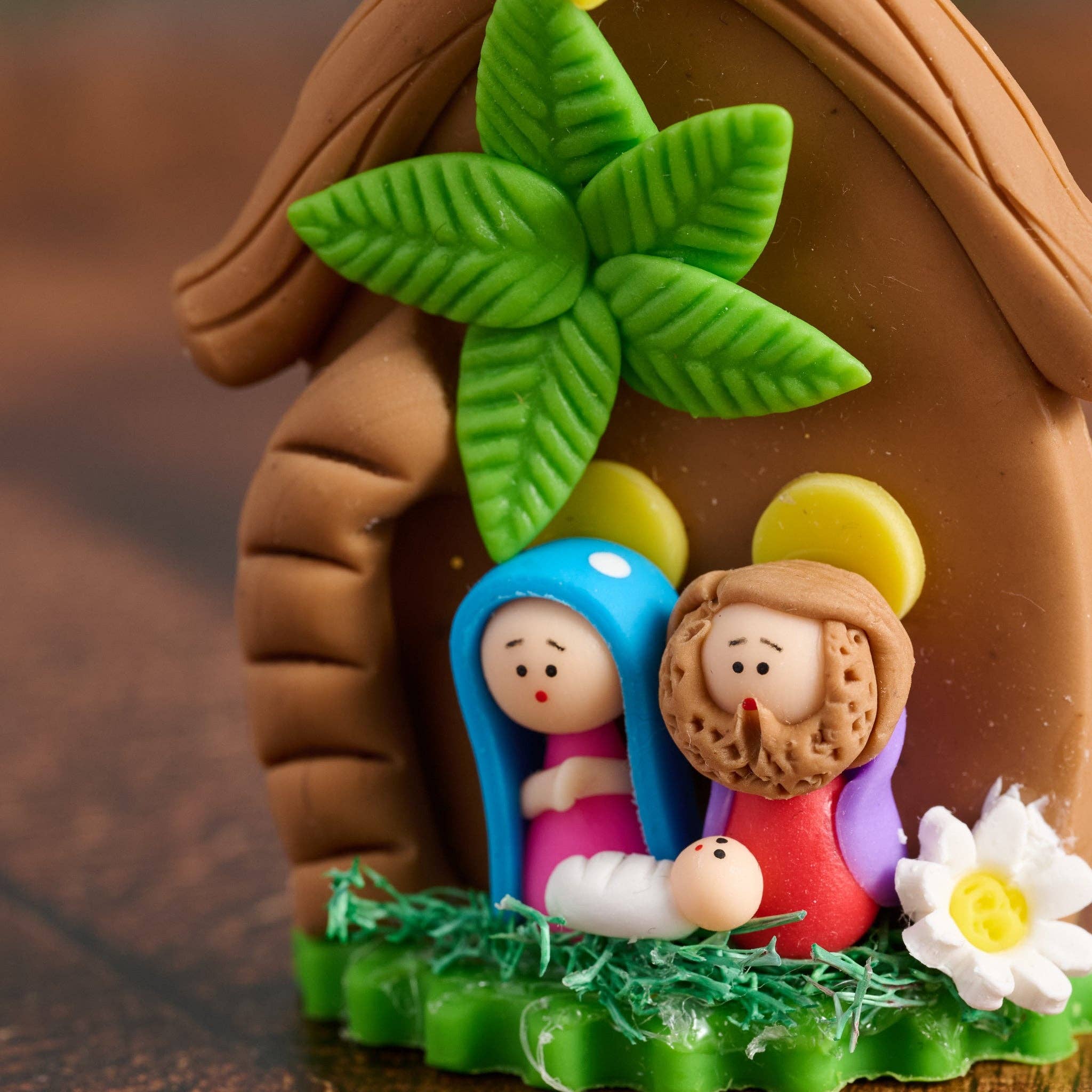 Bread Dough Mini Nativity - Sugar River Shoppe