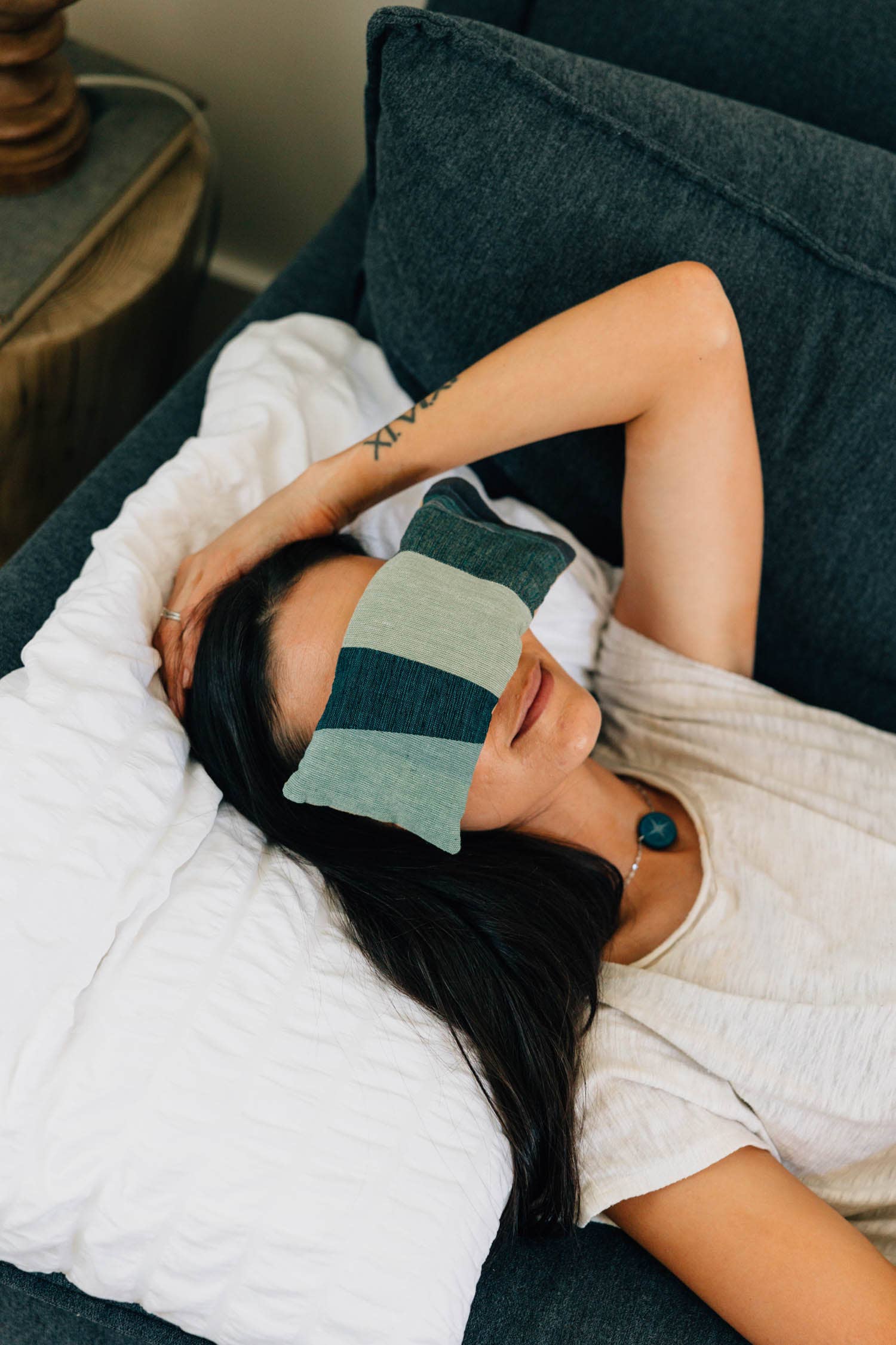 Patchwork Cotton Eye Pillow - Sugar River Shoppe