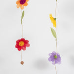 Silk Paper Flower Valance - Sugar River Shoppe