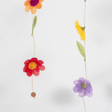 Silk Paper Flower Valance - Sugar River Shoppe