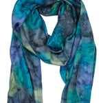 Waterfall Painted Scarf - Sugar River Shoppe