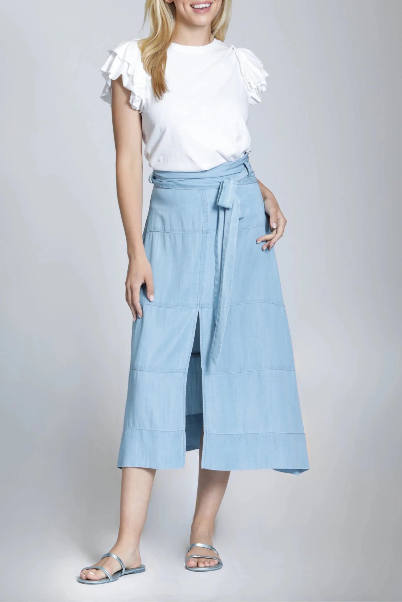 Tencel A - Line Skirt - APNY - 605258472717 - Sugar River Shoppe - 