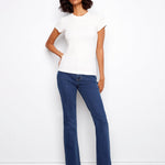 Tencel Rib Crew Neck T-Shirt - Charlie B - 690178765414 - Sugar River Shoppe - 