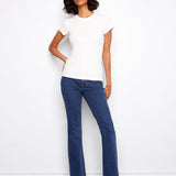 Tencel Rib Crew Neck T-Shirt - Charlie B - 690178765414 - Sugar River Shoppe - 