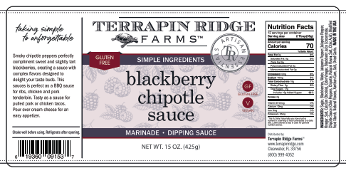 Blackberry Chipotle Sauce - Sugar River Shoppe