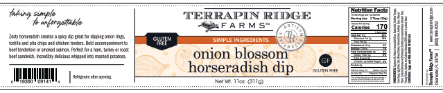 Onion Blossom Horseradish Dip - Sugar River Shoppe