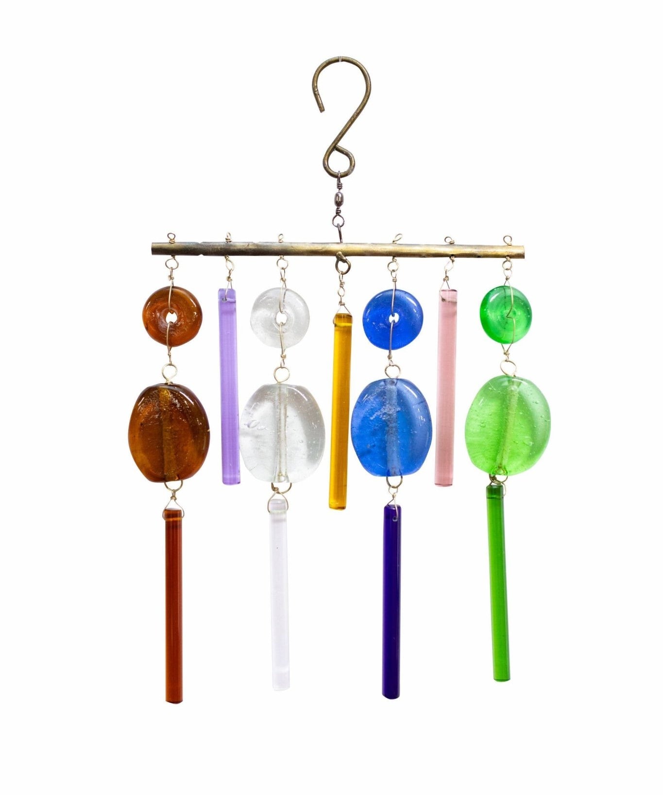 The Mix Of Glass Windchime - Moksha - 50686760 - Sugar River Shoppe - 