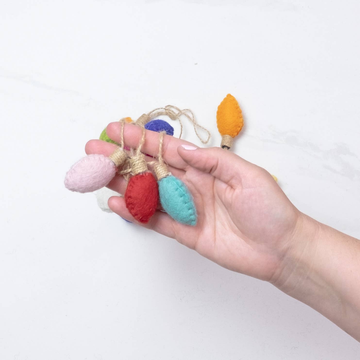 Christmas Decor Garland - Vintage Christmas Light - Retro - Sugar River Shoppe