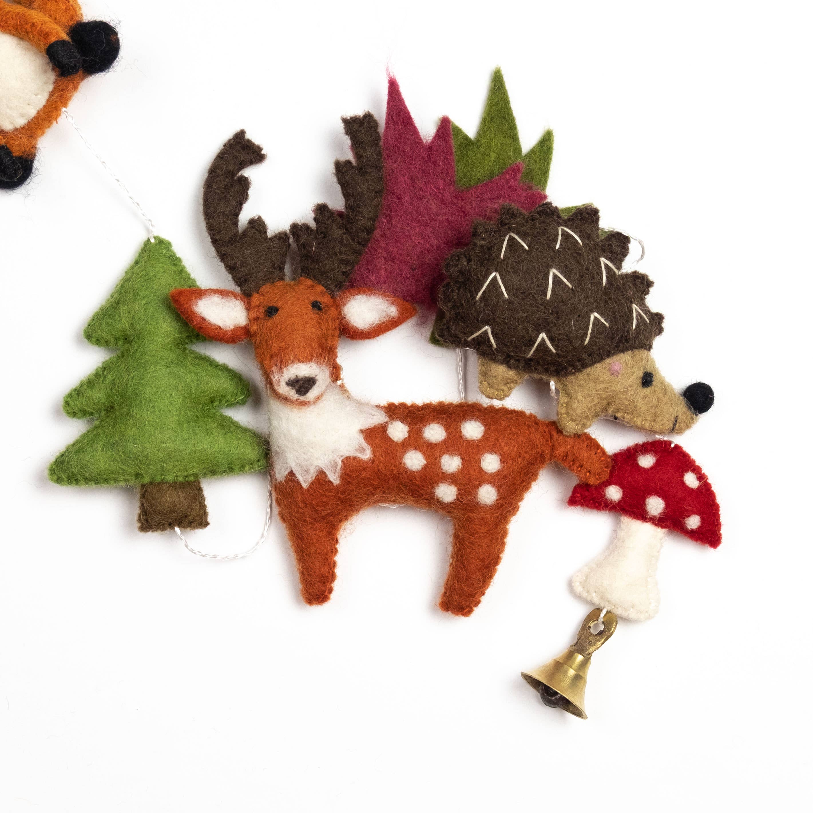 Felt Decor Forest Garland - Sugar River Shoppe