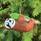 Ornament Sloth - Sugar River Shoppe