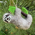 Ornament Sloth - Sugar River Shoppe
