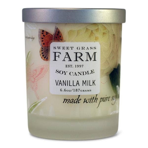 Tumbler Soy Wax Candles: Hand - Poured Scented Candles for Home & Aromatherapy - Sweet Grass Farm - 70093352 - Sugar River Shoppe - 