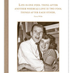 Two Fool Things Anniversary Card - Shannon Martin Design - 810098926713 - Sugar River Shoppe - 