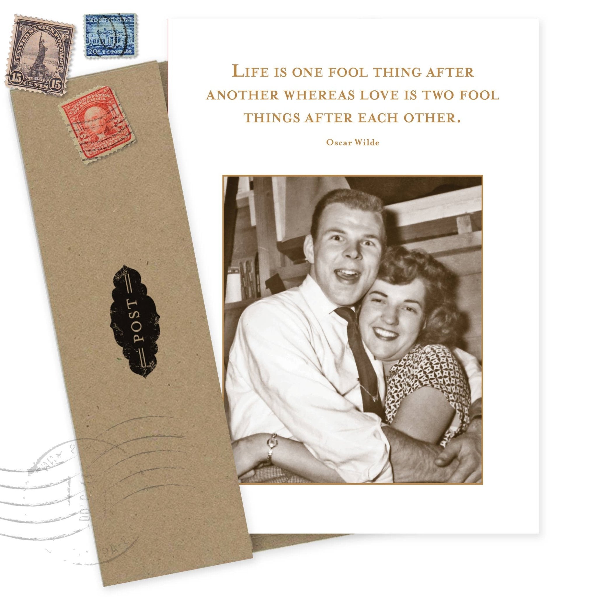 Two Fool Things Anniversary Card - Shannon Martin Design - 810098926713 - Sugar River Shoppe - 