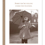 Under The Weather Get Well Card - Shannon Martin Design - 810098927918 - Sugar River Shoppe - 