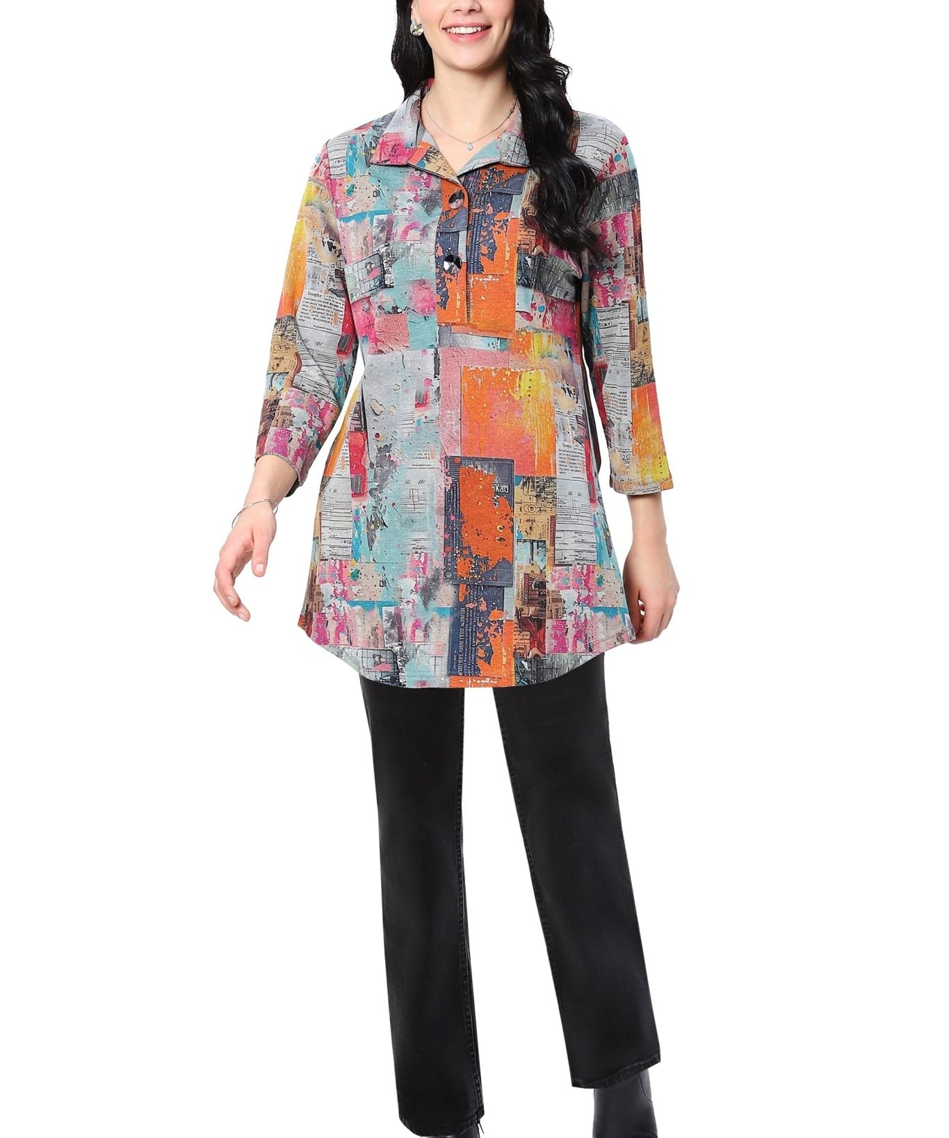 Vanita Tunic - Parsley and Sage - 93581352 - Sugar River Shoppe - 