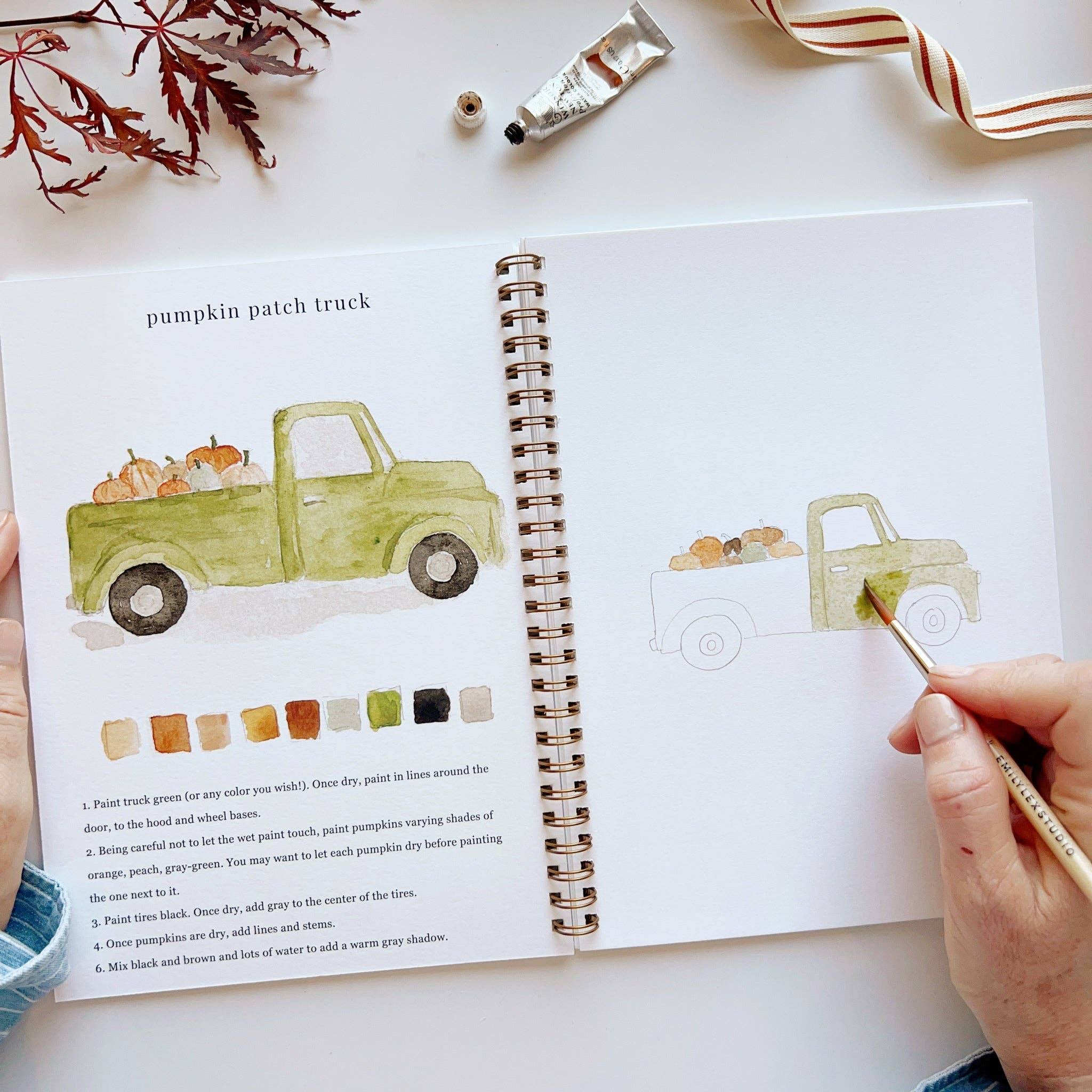 Watercolor Workbook Collection - emily lex studio - 8101397403756 - Sugar River Shoppe - 