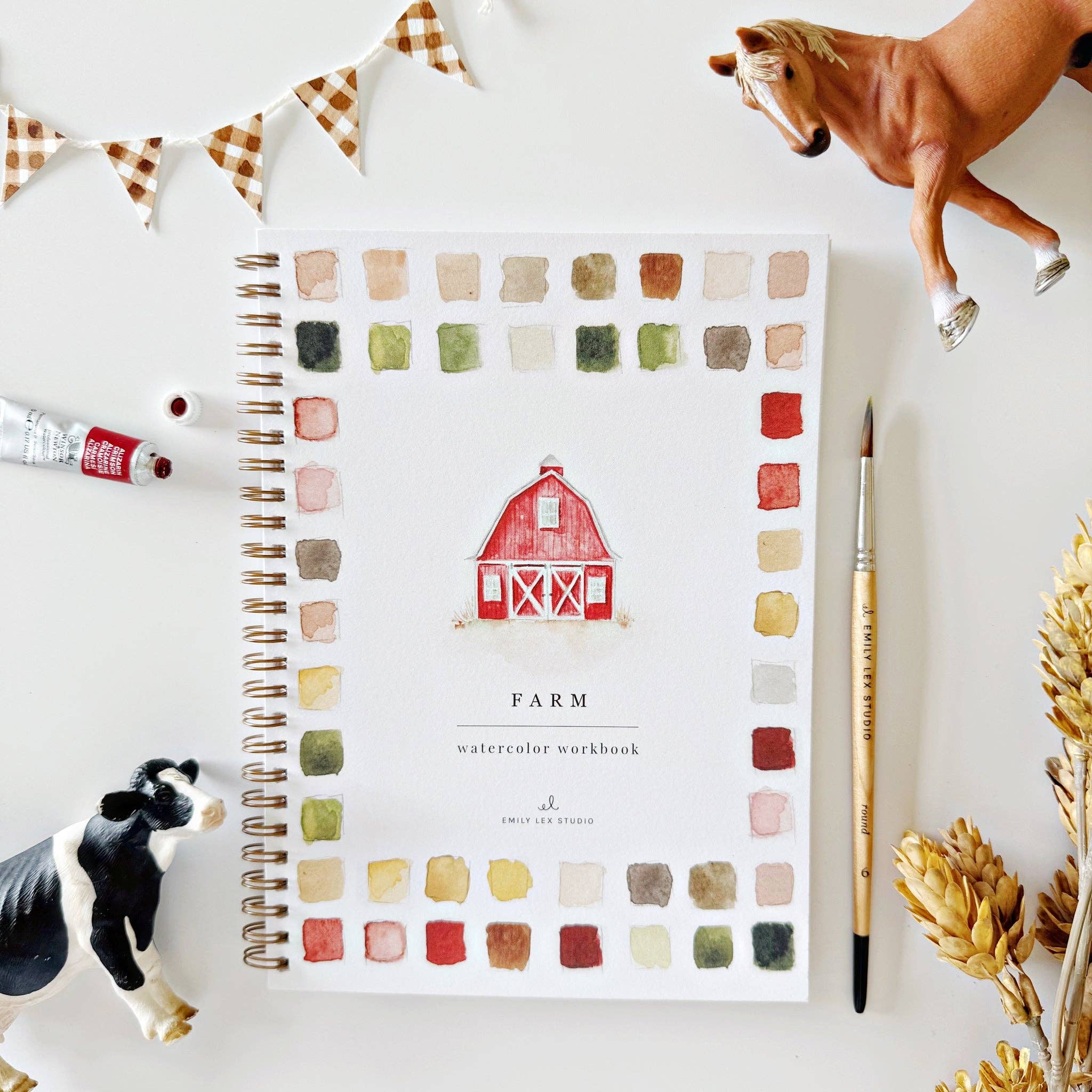 Watercolor Workbook Collection - emily lex studio - 8101397408270 - Sugar River Shoppe - 