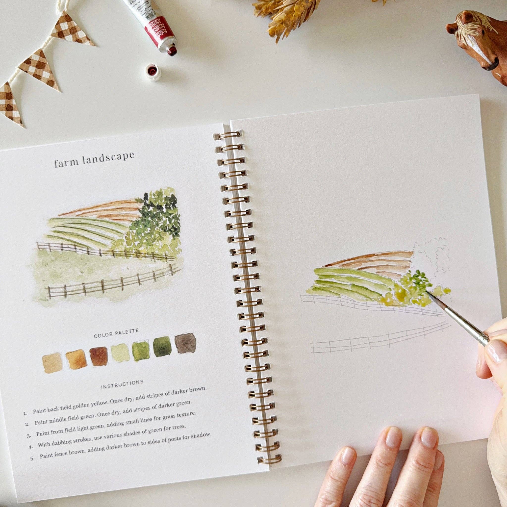 Watercolor Workbook Collection - emily lex studio - 8101397408270 - Sugar River Shoppe - 