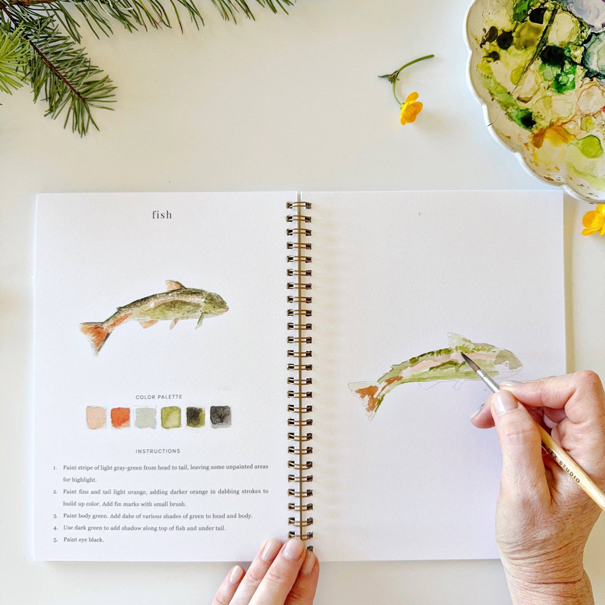 Watercolor Workbook Collection - emily lex studio - 8101397408621 - Sugar River Shoppe - 