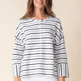 Weekend Terry Striped Boxy Crew - Habitat - 194451567448 - Sugar River Shoppe - 