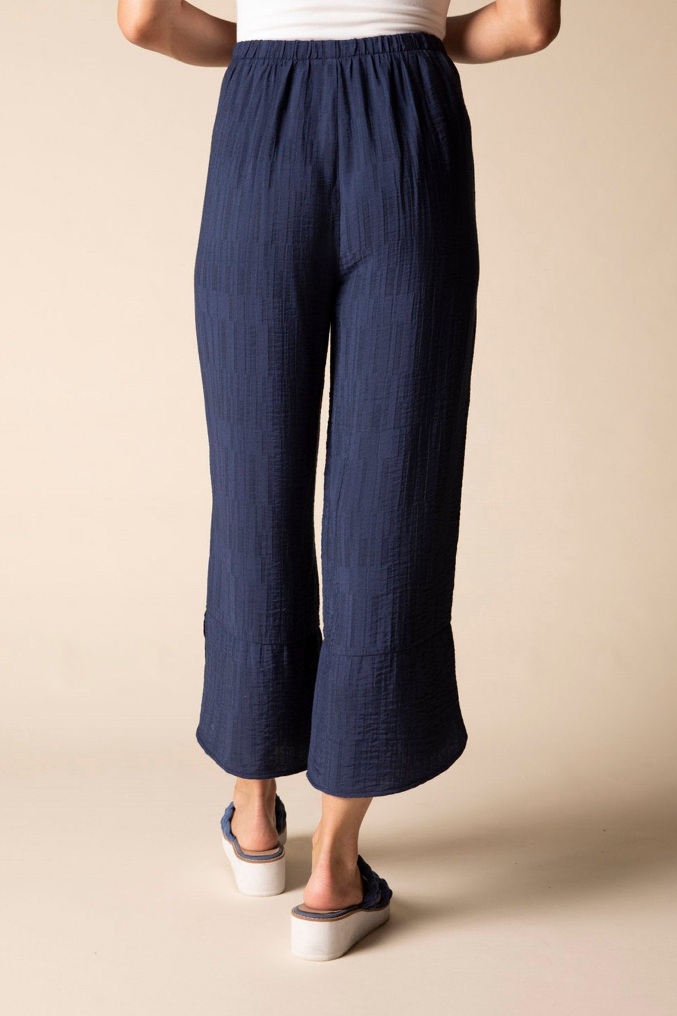 Whisper Jacquard Rayon Crop Pant - Habitat - 194451687993 - Sugar River Shoppe - 