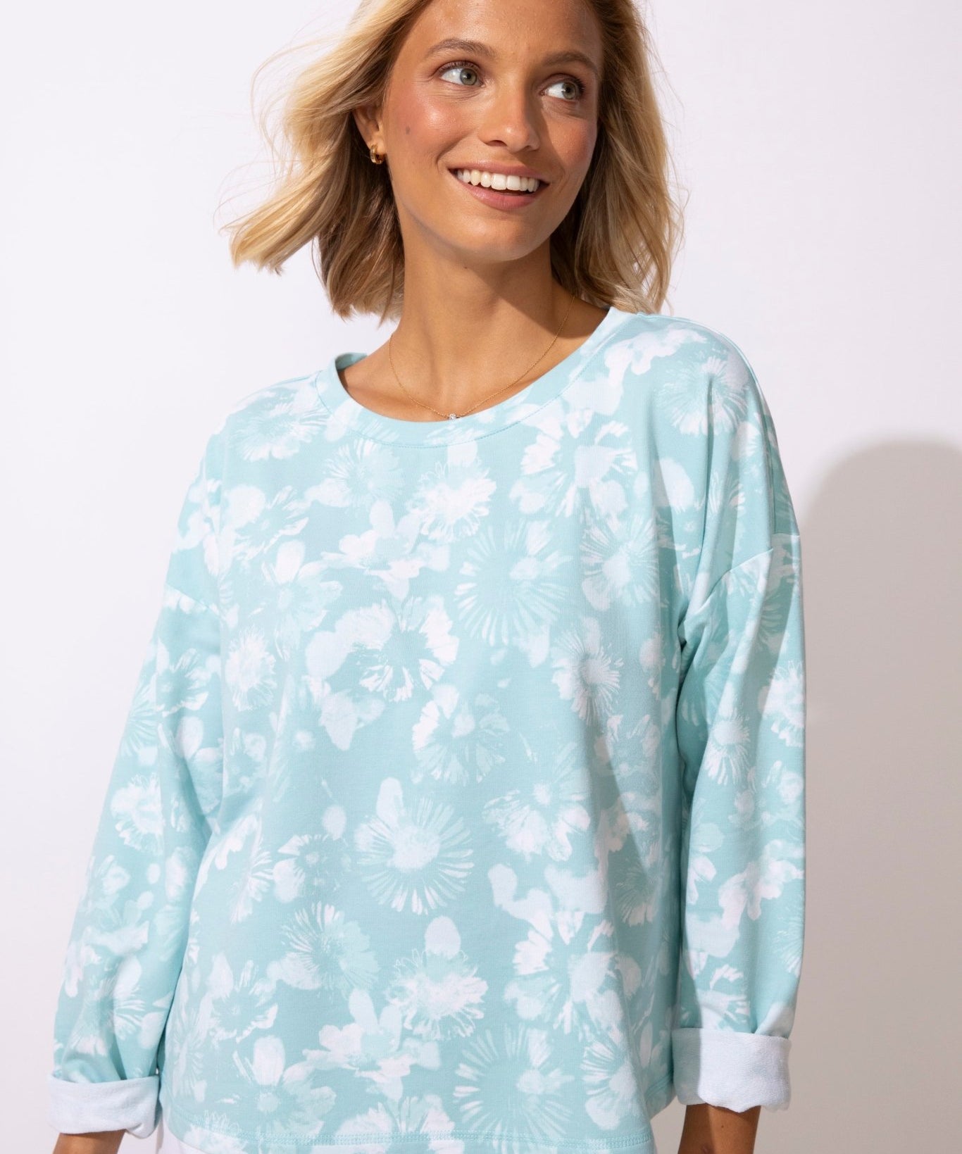 Whisper Wash French Terry Pullover - Habitat - 194451652588 - Sugar River Shoppe - 