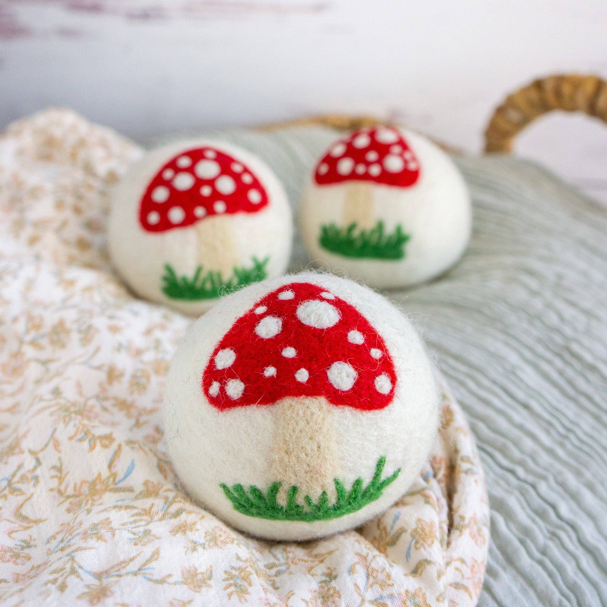White Mushroom Trio - Friendsheep - 722698952088 - Sugar River Shoppe - 