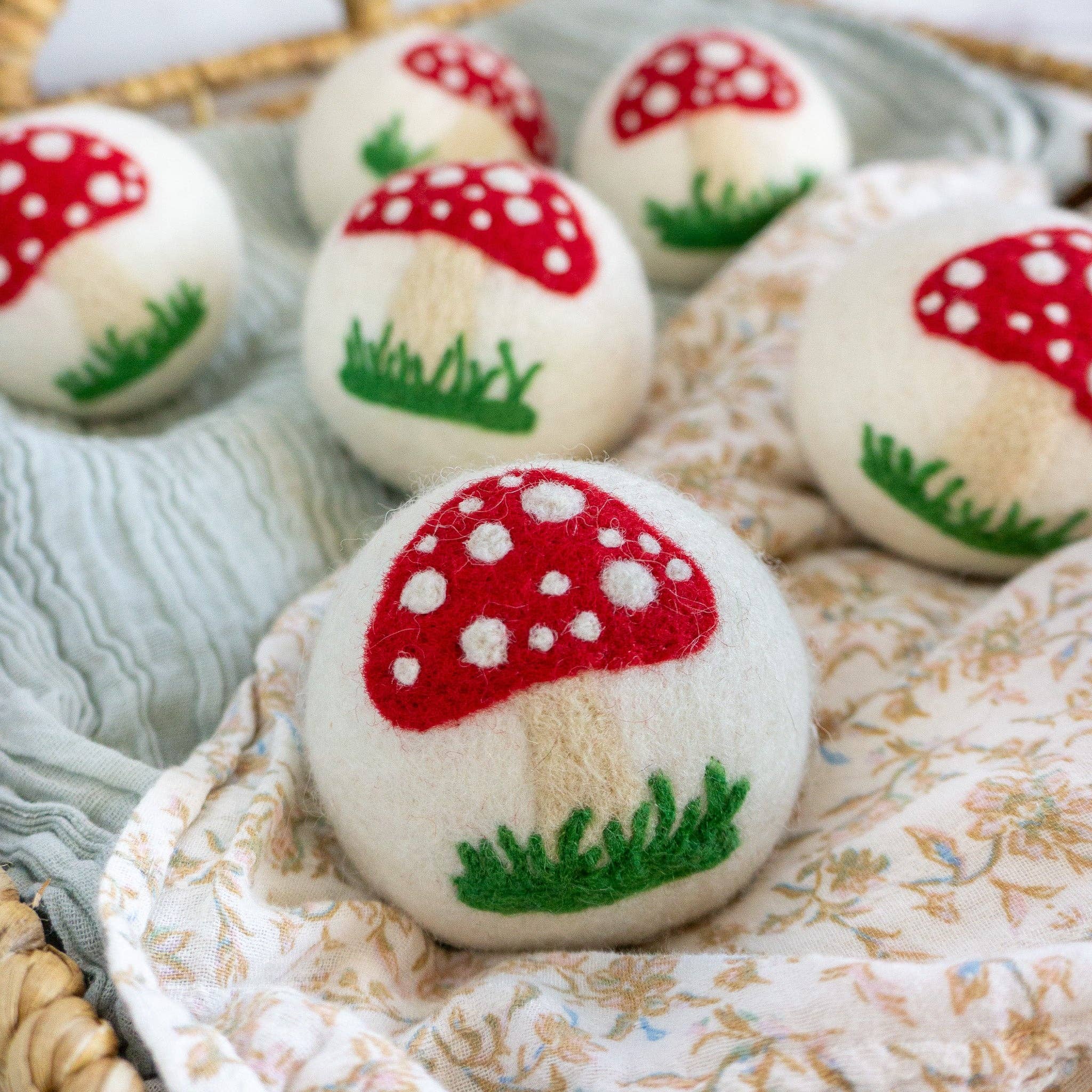 White Mushroom Trio - Friendsheep - 722698952088 - Sugar River Shoppe - 