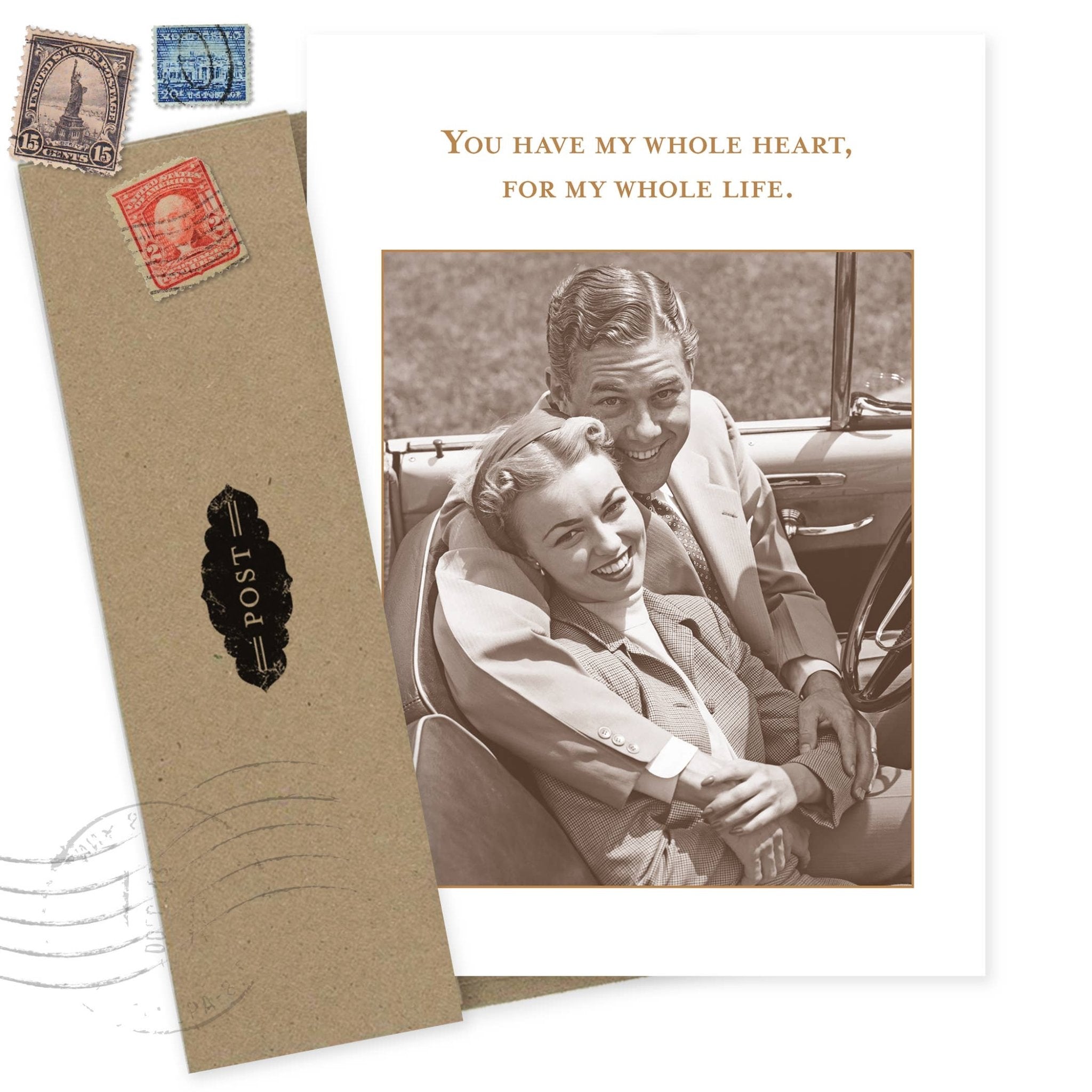 Whole Heart Anniversary Card - Shannon Martin Design - 810098927499 - Sugar River Shoppe - 