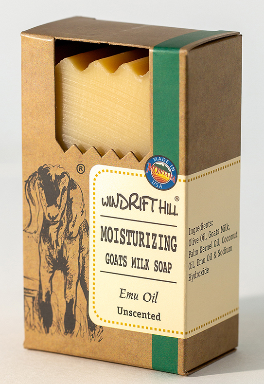 Emu Oil | Goat Milk Soap | Unscented - Sugar River Shoppe